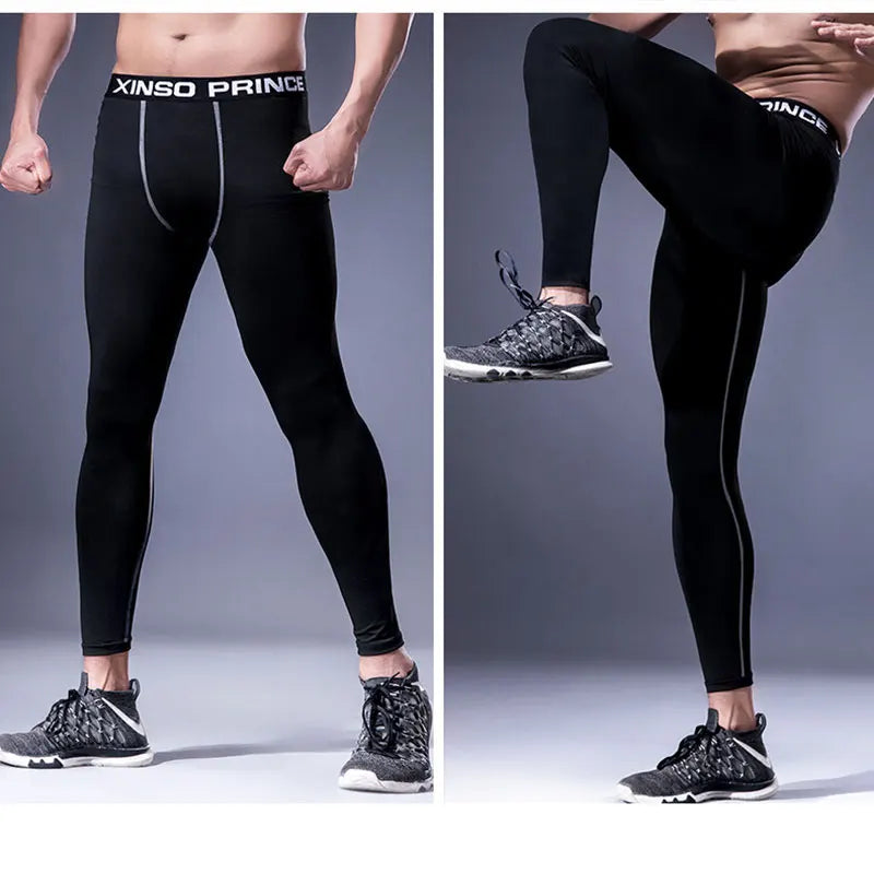 Pantalones de compresión de licra para hombre, para ciclismo, running, baloncesto, fútbol, elásticos, mallas de fitness, leggings, pantalones de gimnasio.