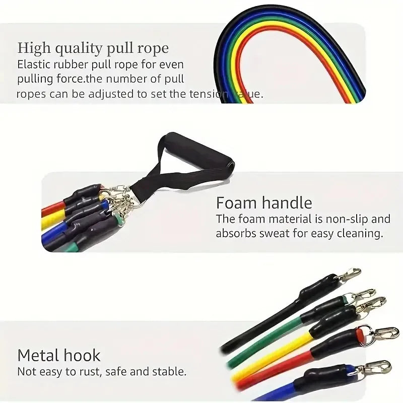 Banda elástica deportiva para equipos de fitness, bandas de resistencia, banda elástica para dominadas, gimnasio, ejercicio, entrenamiento, portátil, deportes corporales