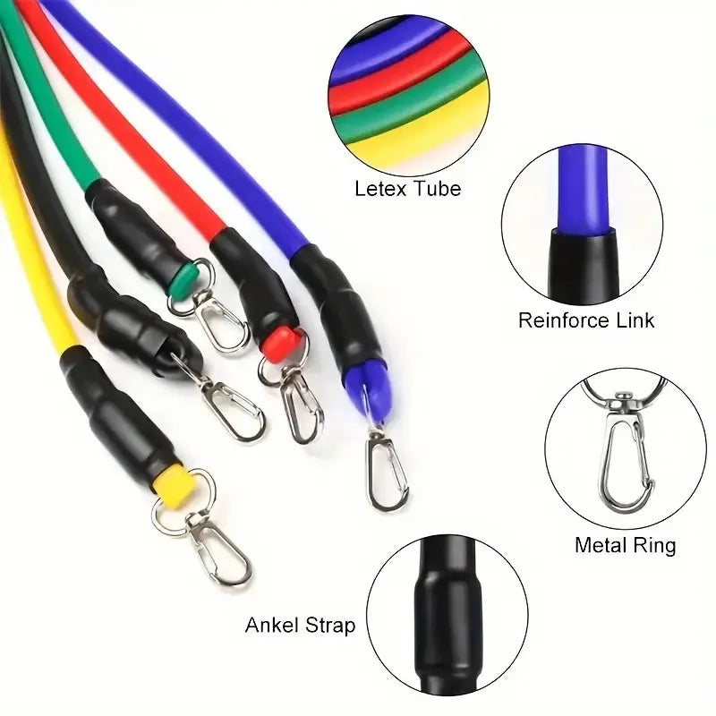 Banda elástica deportiva para equipos de fitness, bandas de resistencia, banda elástica para dominadas, gimnasio, ejercicio, entrenamiento, portátil, deportes corporales
