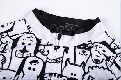 Ropa De Ciclismo, distintos diseños, Blusas Camiseta De MTB Ropa De Mujer Jersey De Moda Ropa De Ciclismo Femenino Bicicleta De Carretera Dibujos Animados De Verano Sudadera