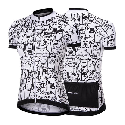 Ropa De Ciclismo, distintos diseños, Blusas Camiseta De MTB Ropa De Mujer Jersey De Moda Ropa De Ciclismo Femenino Bicicleta De Carretera Dibujos Animados De Verano Sudadera
