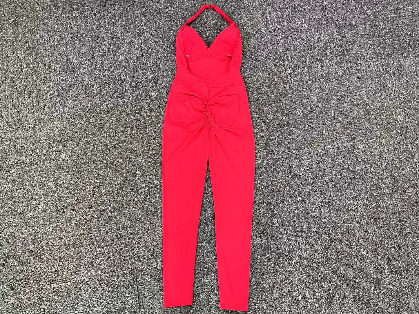 Mono deportivo sin espalda para mujer, de nailon, para yoga, entrenamiento, fitness, conjuntos de gimnasio