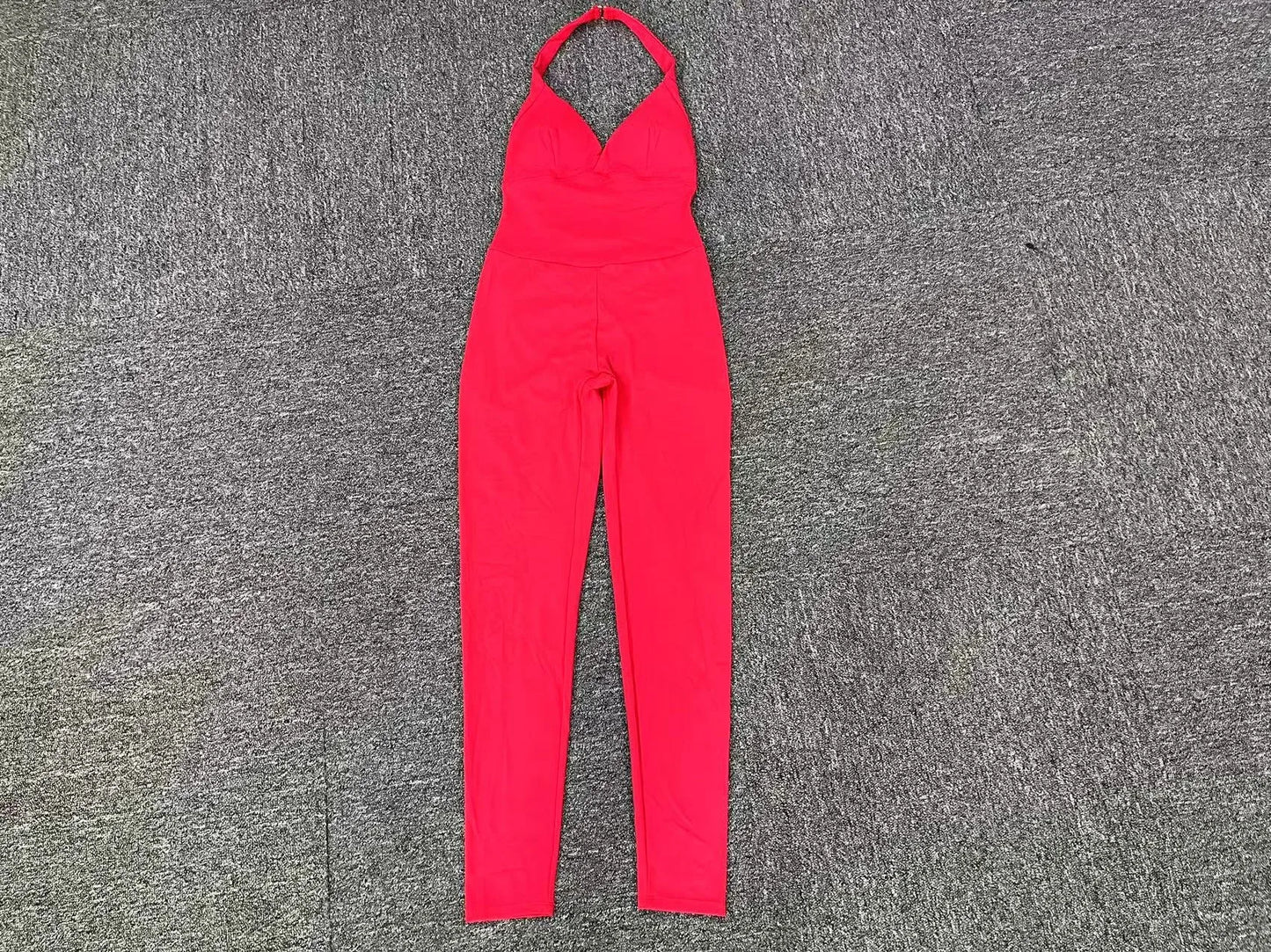 Mono deportivo sin espalda para mujer, de nailon, para yoga, entrenamiento, fitness, conjuntos de gimnasio