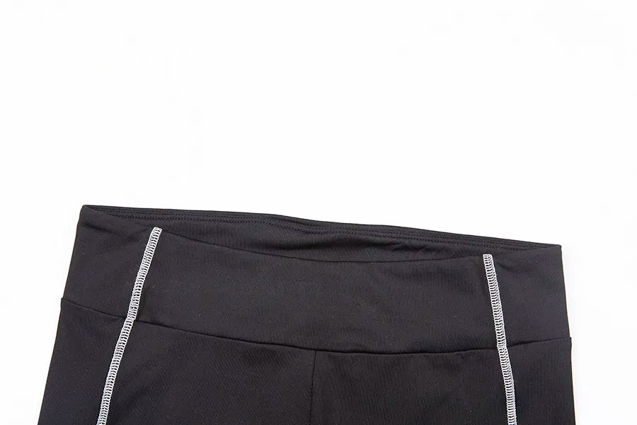 Conjunto deportivo de 2 piezas con estampado de letras para mujer, top corto de manga larga, leggings elásticos, ropa deportiva informal y ajustada
