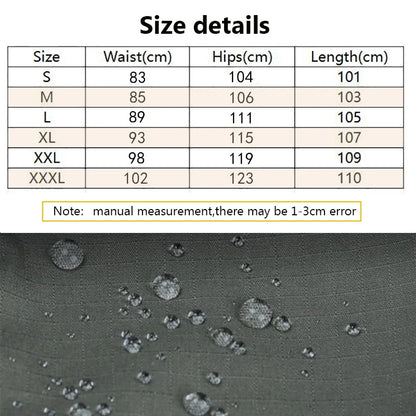 Nuevo Pantalones de Trabajo Tácticos Hombre Pantalones Cargo al Aire Libre Pantalón Impermeable Multibolsillos Otoño Primavera Ropa de Trabajo al Aire Libre Pantalones de Senderismo