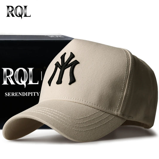 Gorra de béisbol de verano 2025 para hombre, de cabeza grande, de perfil alto, de algodón, deportiva, para correr, gorra de camionero, diseño de moda, marca Hip Hop